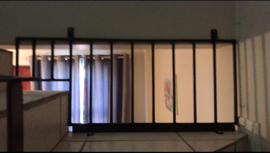 Indoor safety railing